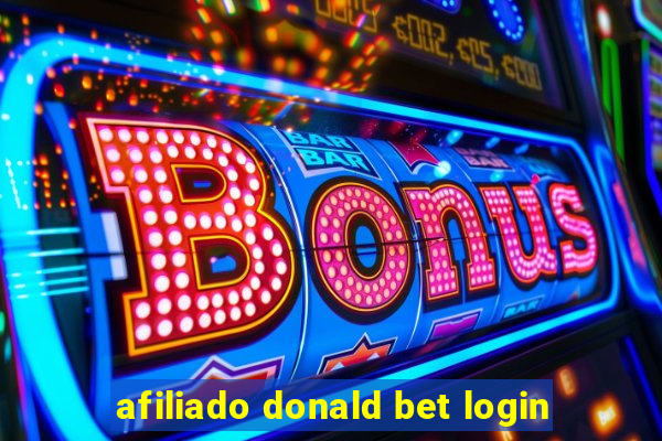 afiliado donald bet login