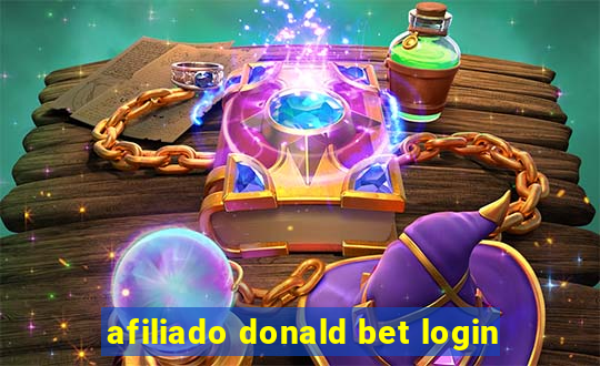 afiliado donald bet login