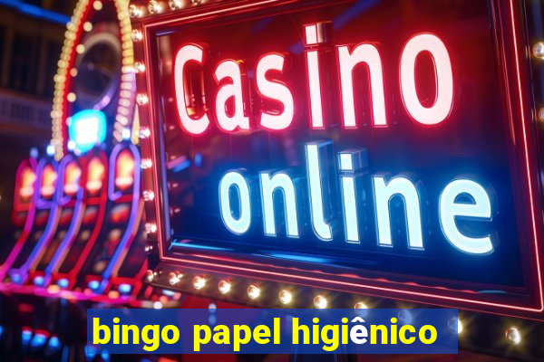 bingo papel higiênico