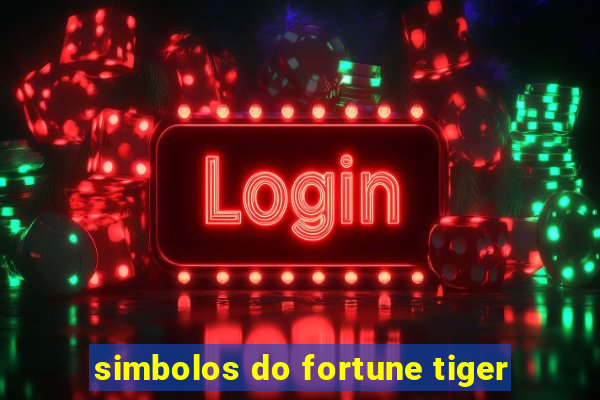 simbolos do fortune tiger