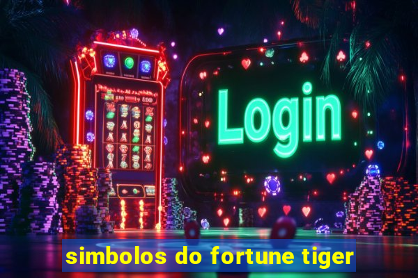 simbolos do fortune tiger