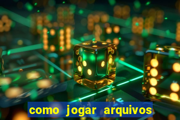 como jogar arquivos na nuvem