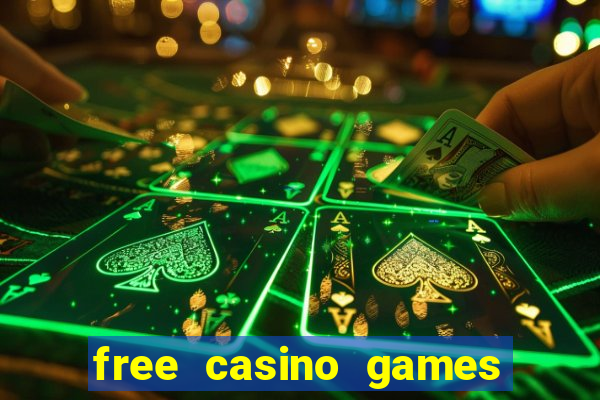 free casino games slot games