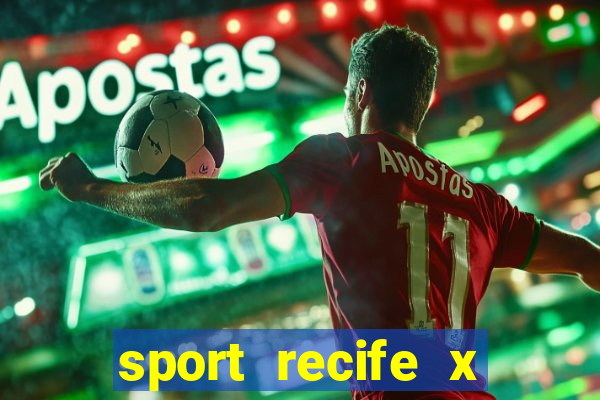 sport recife x fortaleza palpite