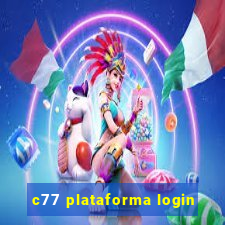 c77 plataforma login