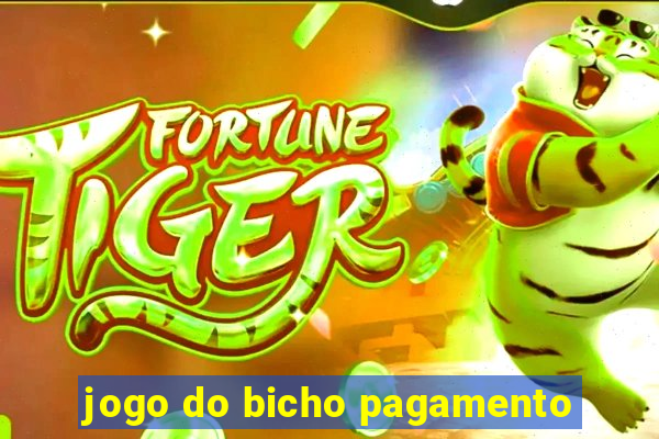 jogo do bicho pagamento