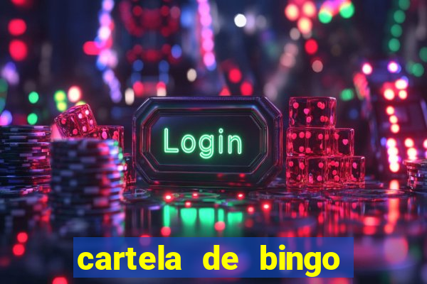 cartela de bingo do alfabeto para imprimir