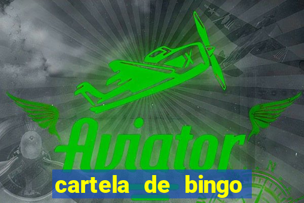 cartela de bingo do alfabeto para imprimir