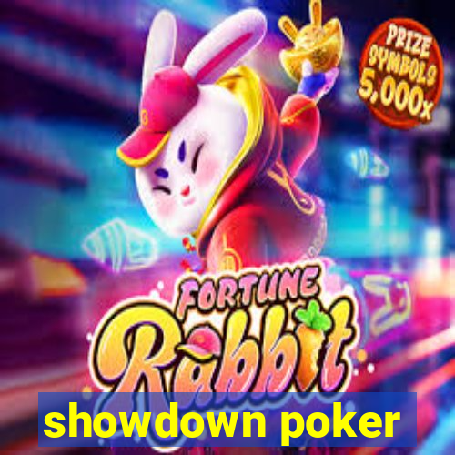 showdown poker