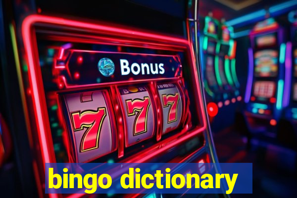 bingo dictionary