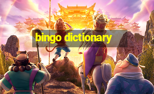 bingo dictionary