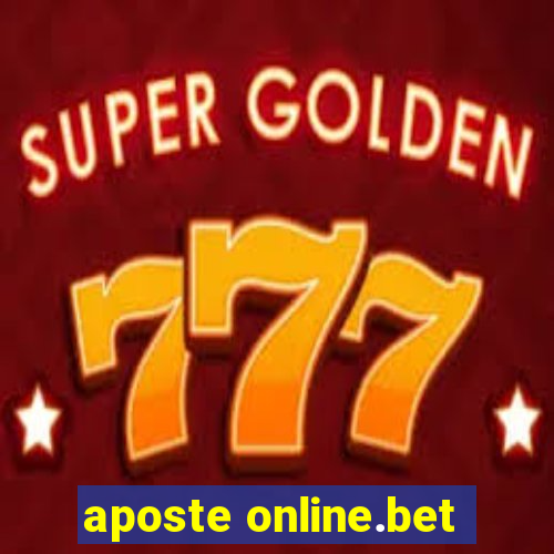 aposte online.bet