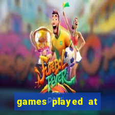 games played at the casino