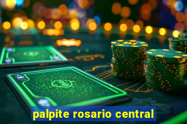 palpite rosario central