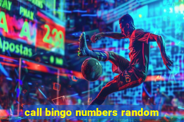 call bingo numbers random