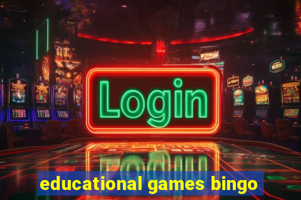 educational games bingo