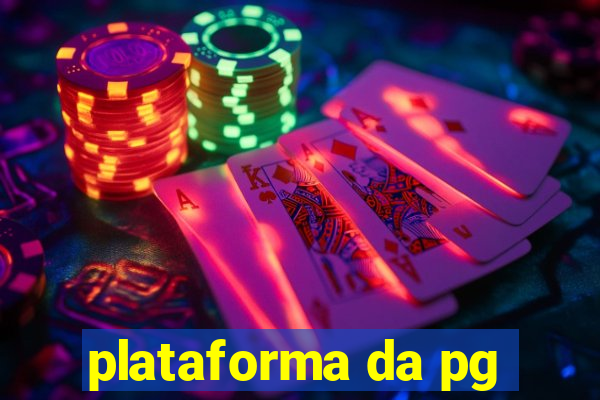 plataforma da pg