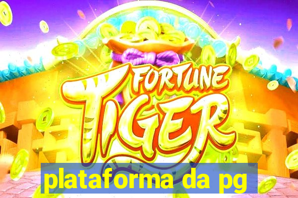 plataforma da pg