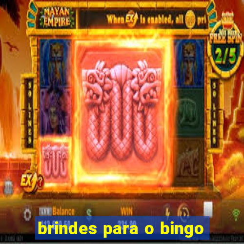 brindes para o bingo