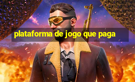 plataforma de jogo que paga