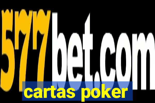 cartas poker