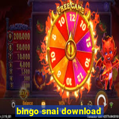 bingo snai download