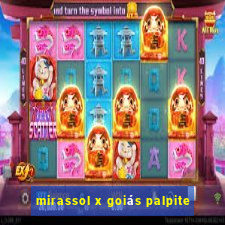 mirassol x goiás palpite