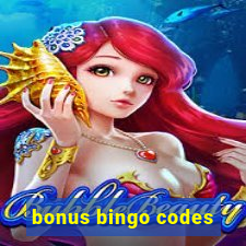 bonus bingo codes