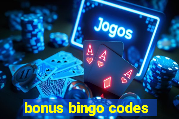 bonus bingo codes