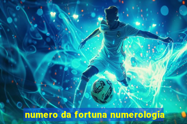 numero da fortuna numerologia