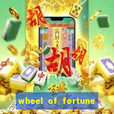 wheel of fortune slots machine