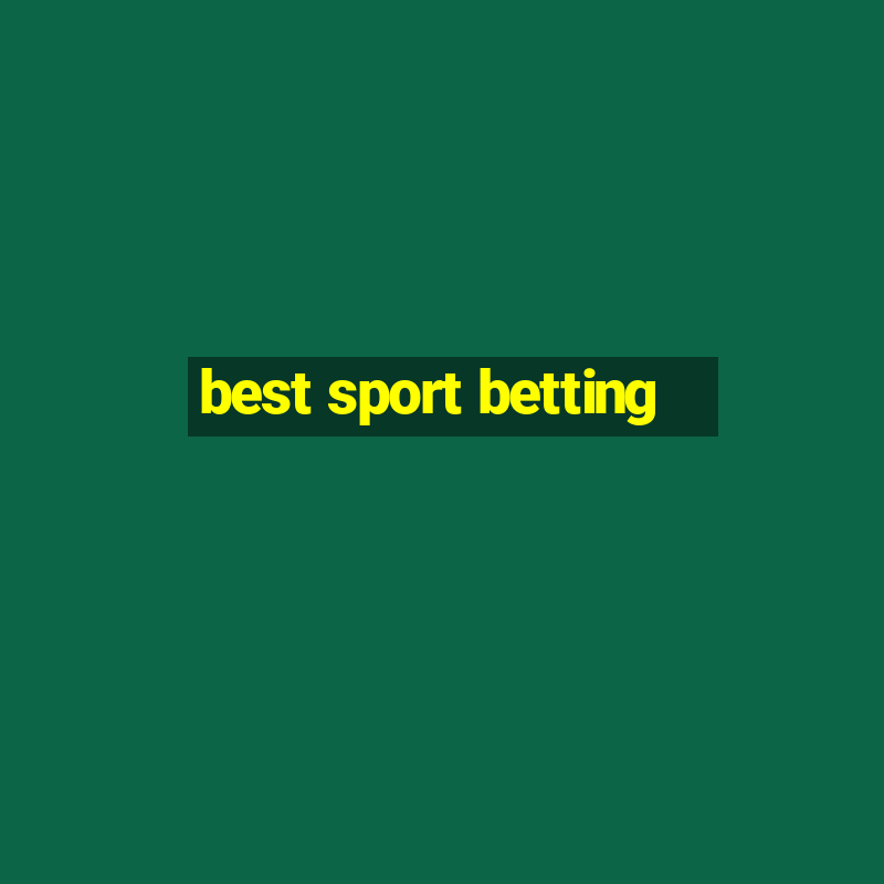 best sport betting