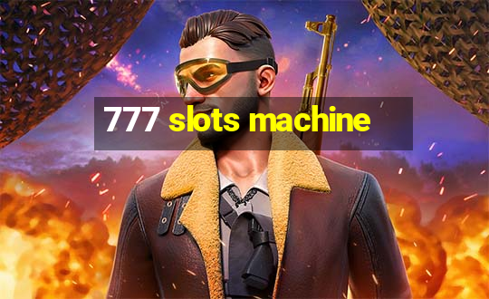 777 slots machine