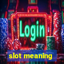 slot meaning