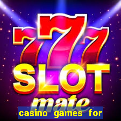 casino games for real money online