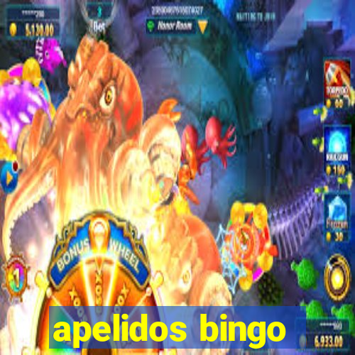 apelidos bingo