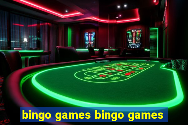 bingo games bingo games