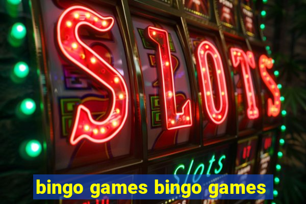 bingo games bingo games