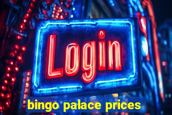 bingo palace prices