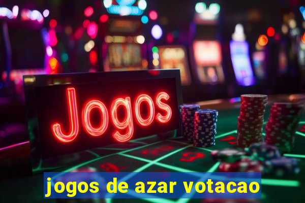 jogos de azar votacao