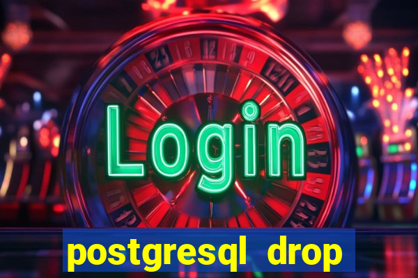 postgresql drop replication slot