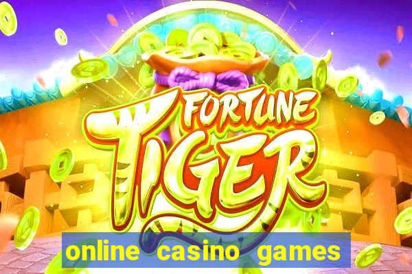 online casino games for real money