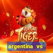 argentina vs colombia ao vivo