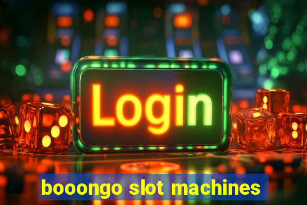 booongo slot machines