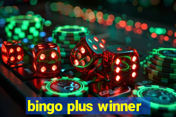 bingo plus winner