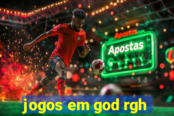 jogos em god rgh