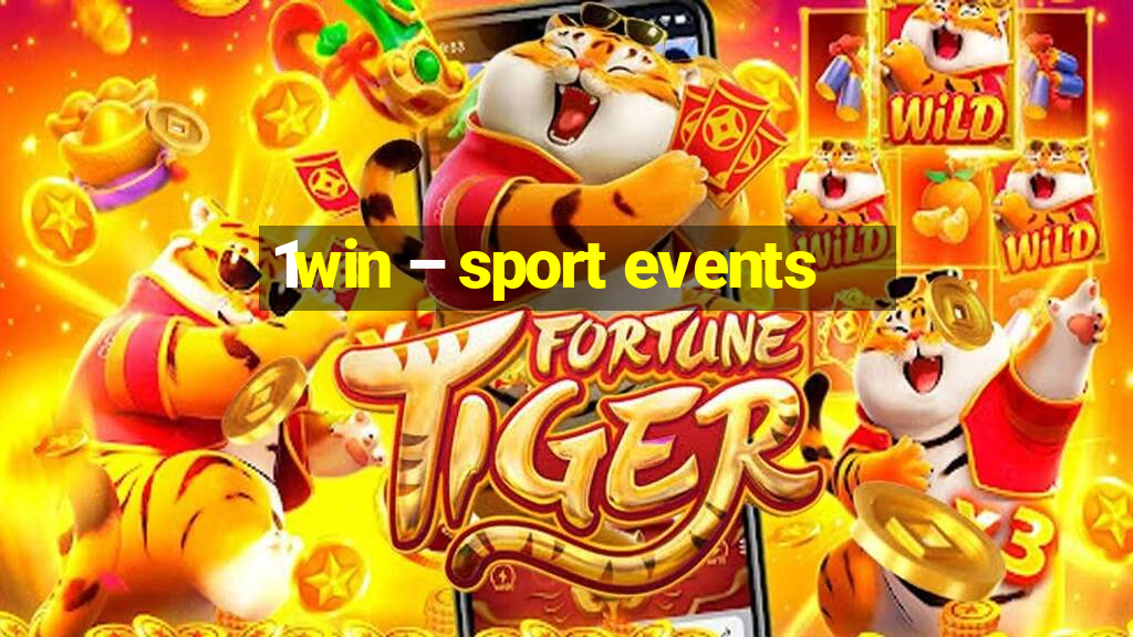 1win – sport events