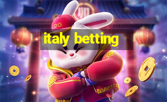 italy betting