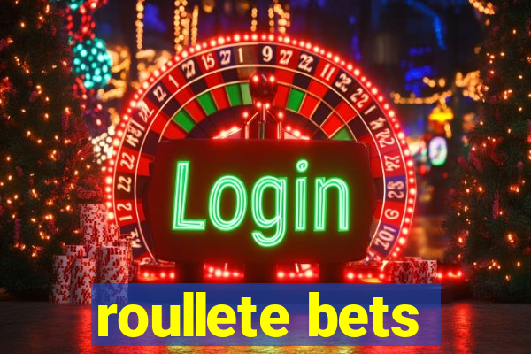 roullete bets