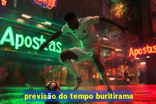 previsão do tempo buritirama